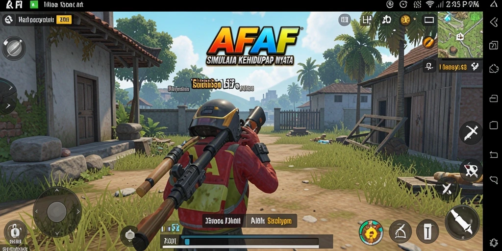 Tampilan gameplay AFAF yang memukau dan interaktif.