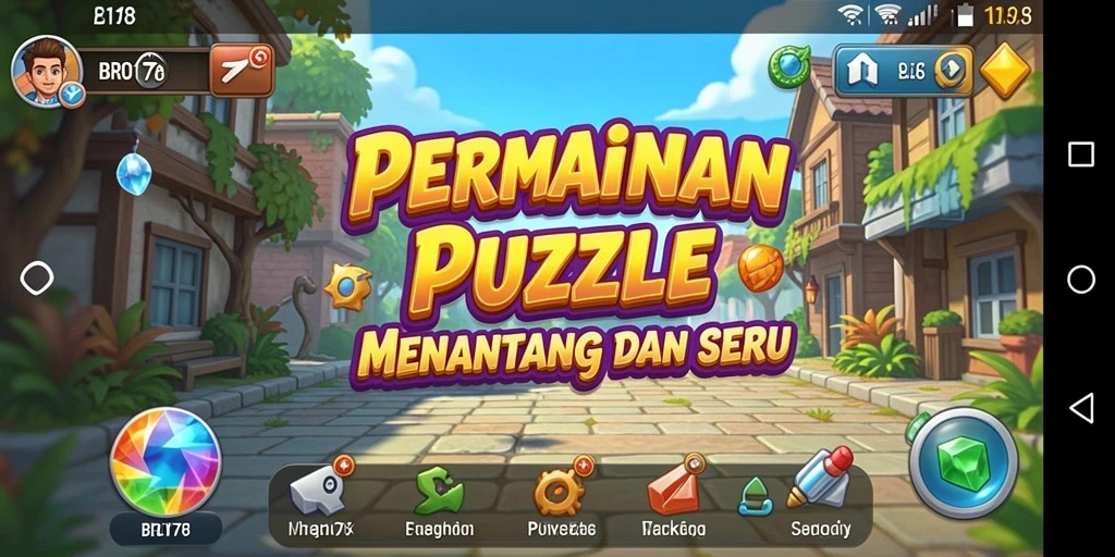 Tampilan gameplay BRO178 yang seru dan menantang dalam setiap level.