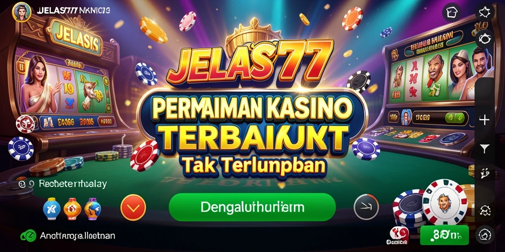 Menampilkan gameplay menarik dari JELAS777 dalam kasino online.