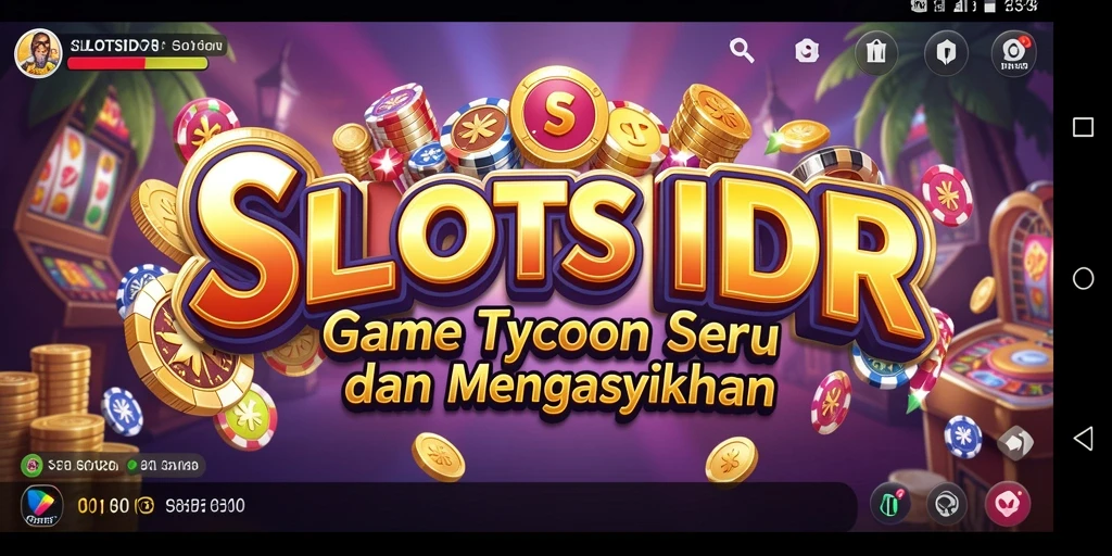 Tampilan menarik dari gameplay SLOTSIDR yang memukau dan seru.