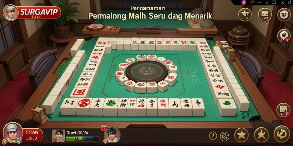 Tampilan gameplay SURGAVIP yang menakjubkan dan menantang.