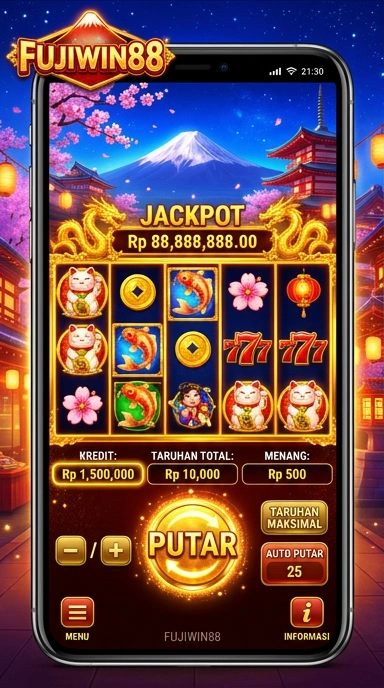 Tampilan antarmuka fujiwin88 yang user-friendly.